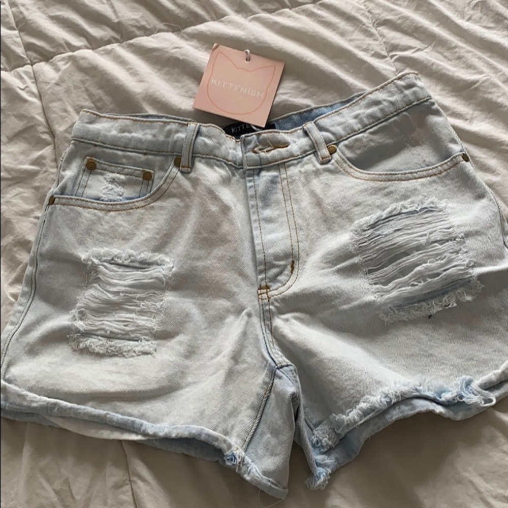 Kittenish Jean shorts